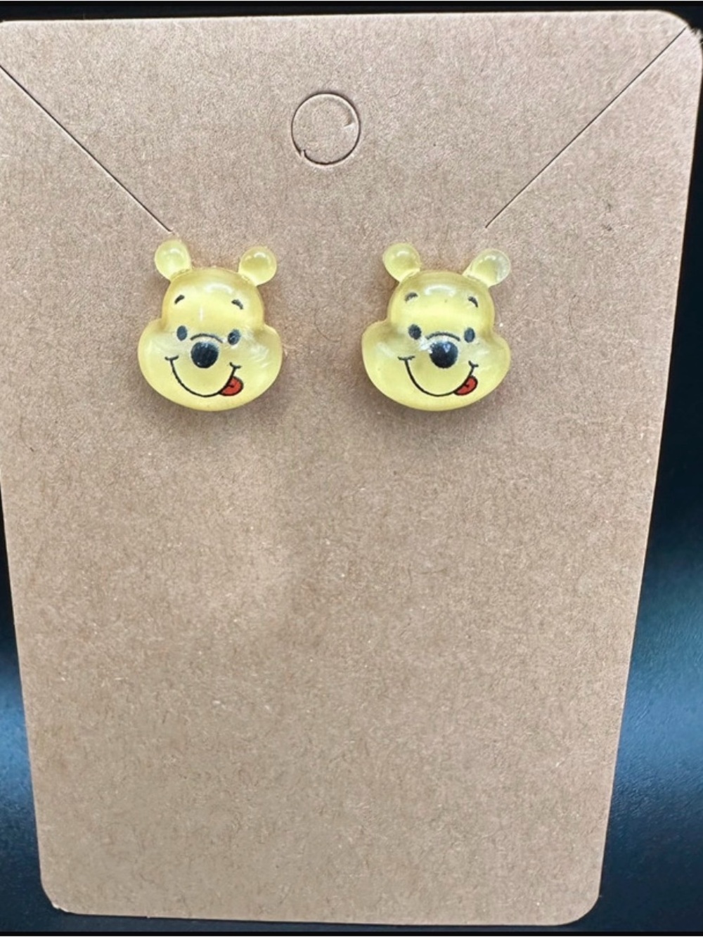 Winnie The Pooh Stud Earrings